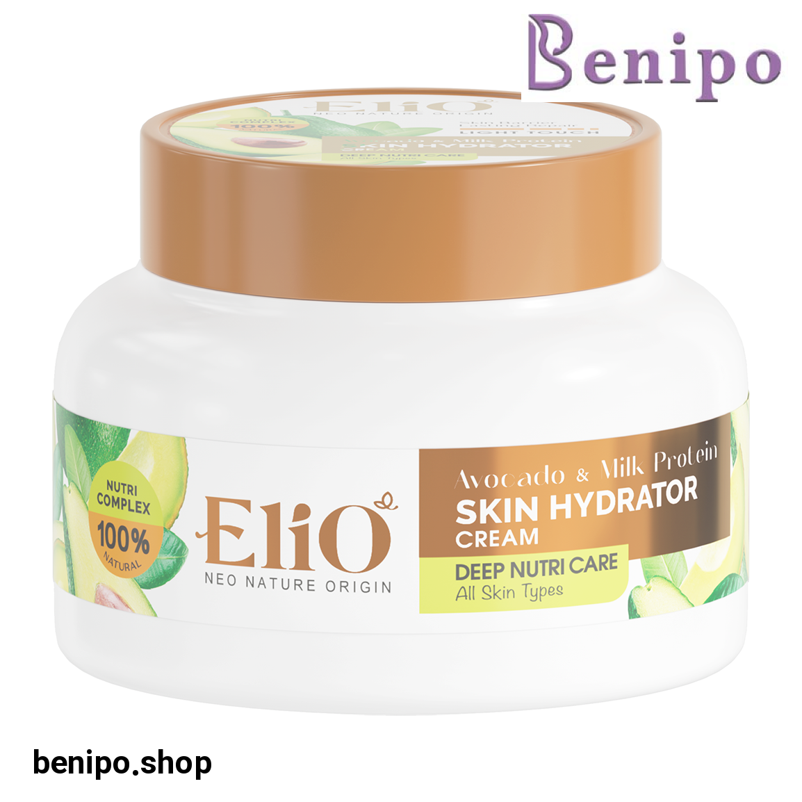 کرم مرطوب کننده مدل Avocado حجم 200 میلی لیتر