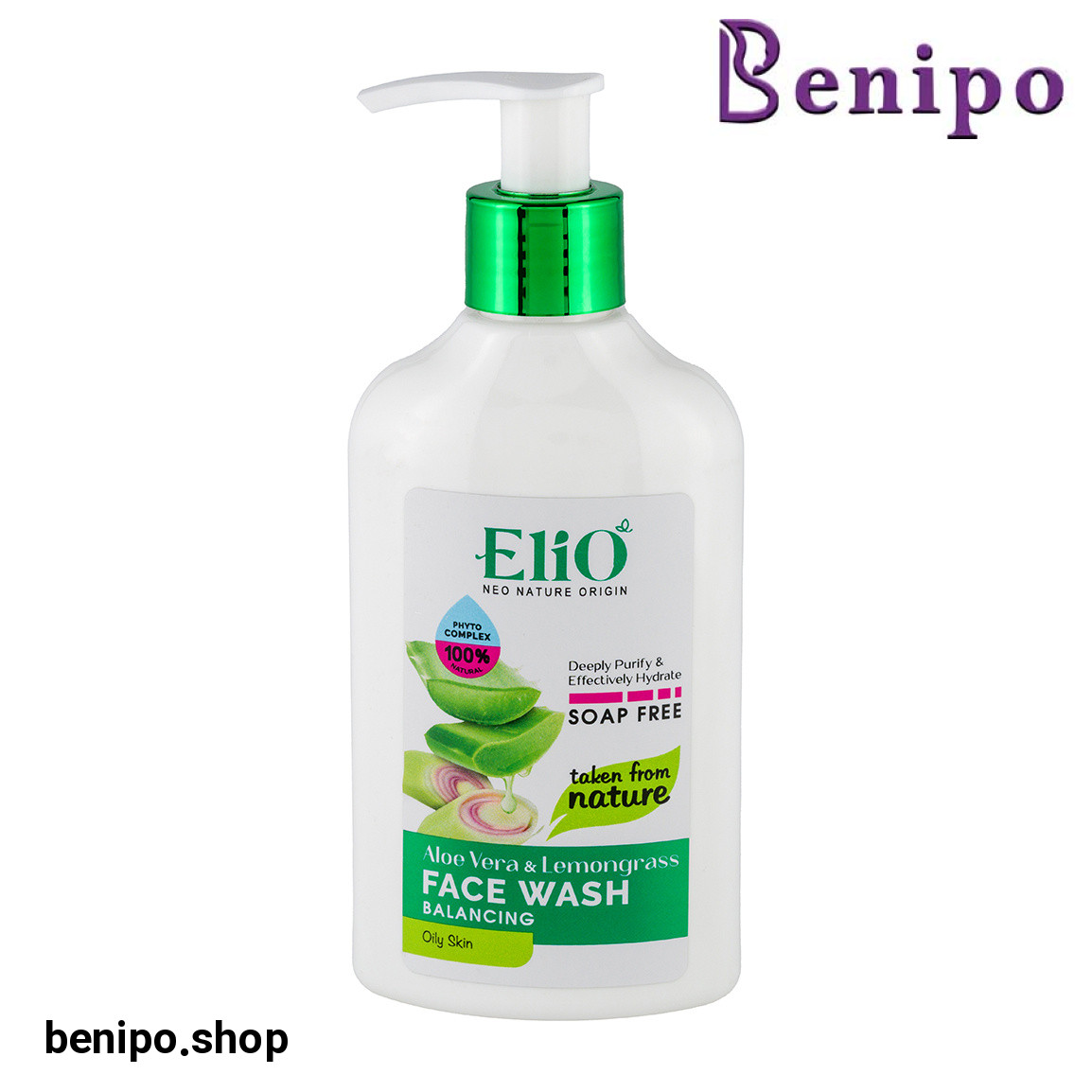 ژل شستشوی صورت آلوئه ورا مخصوص پوست چرب حجم 175 میلی لیتر