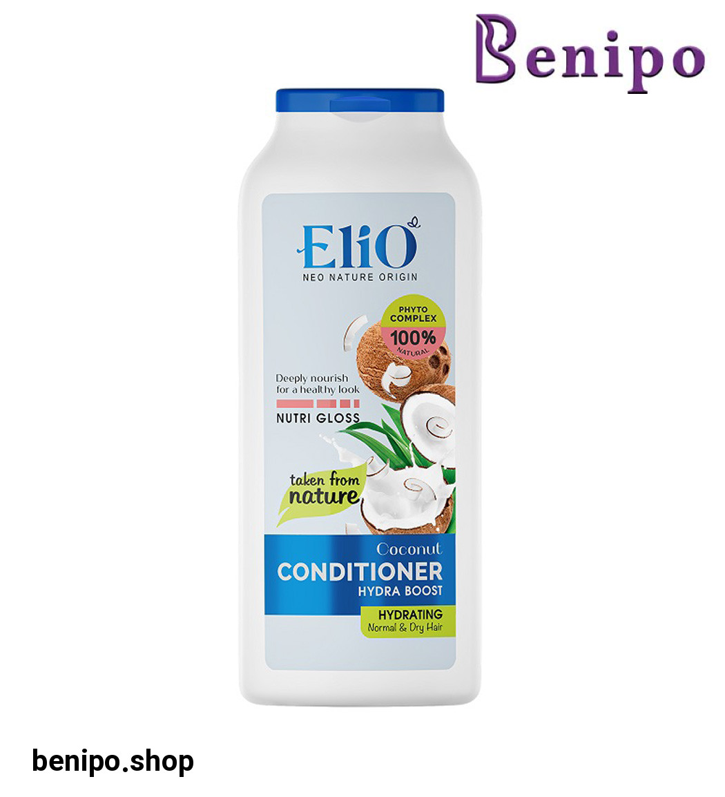 نرم کننده رطوبت رسان نارگیل مخصوص مو نرمال حجم 400 میلی لیتر