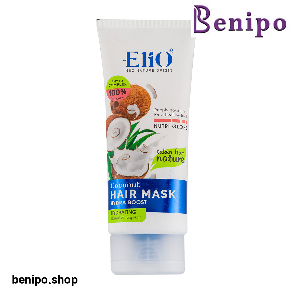 ماسک مو رطوبت رسان مو نرمال نارگیل حجم 200 میلی لیتر