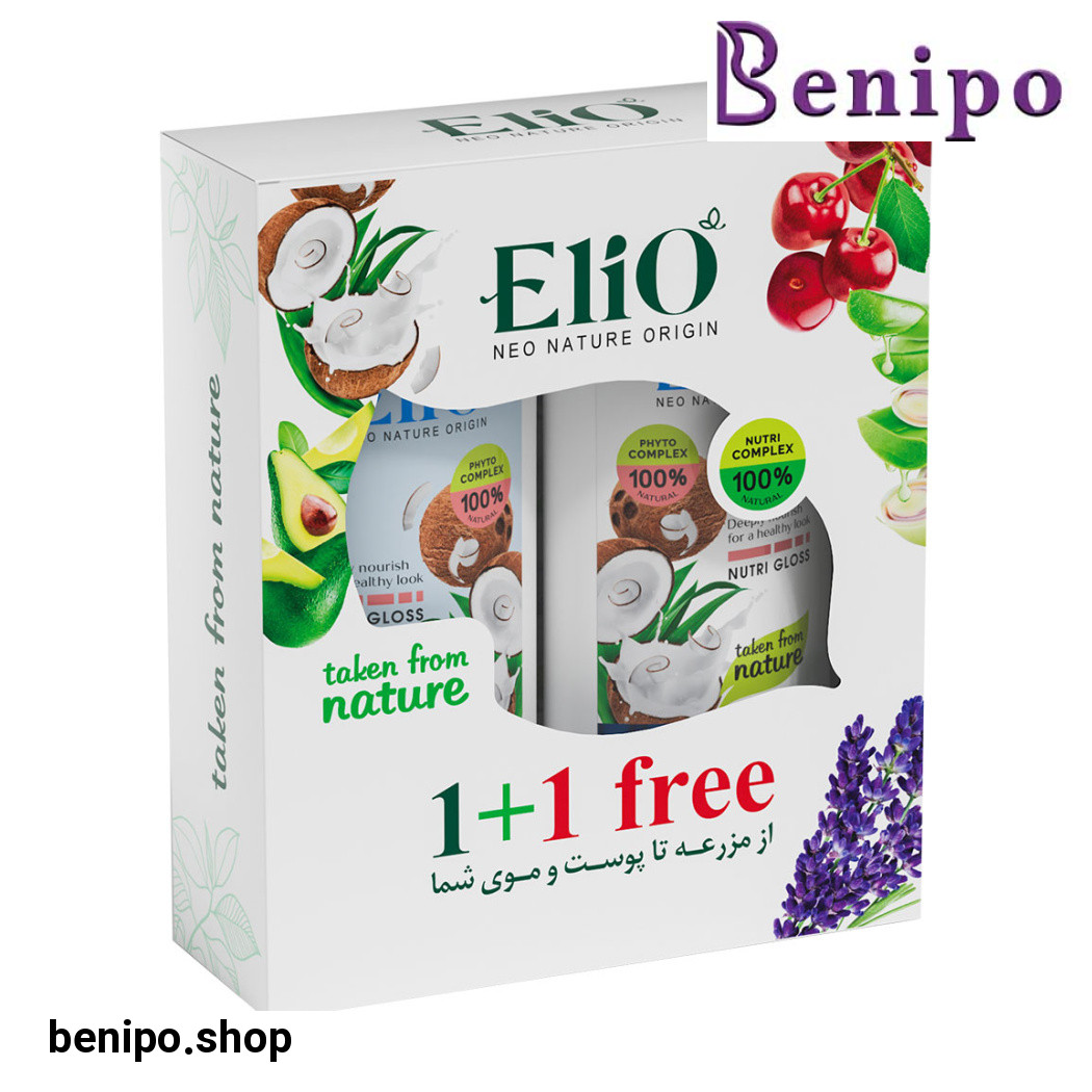 پک دو عددی نرم کننده مو نارگیل و شامپو آبرسان نارگیل رایگان