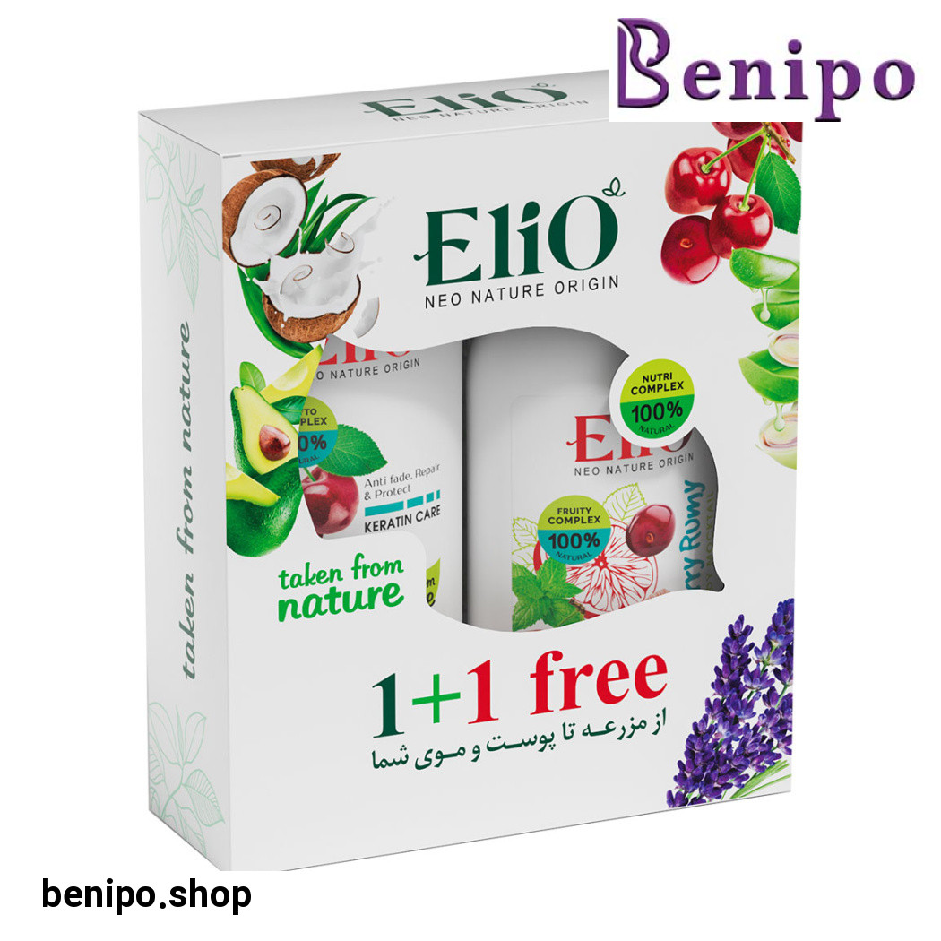 پک دو عددی شامپو مو رنگ شده و شامپو بدن کرمی گیلاس رایگان