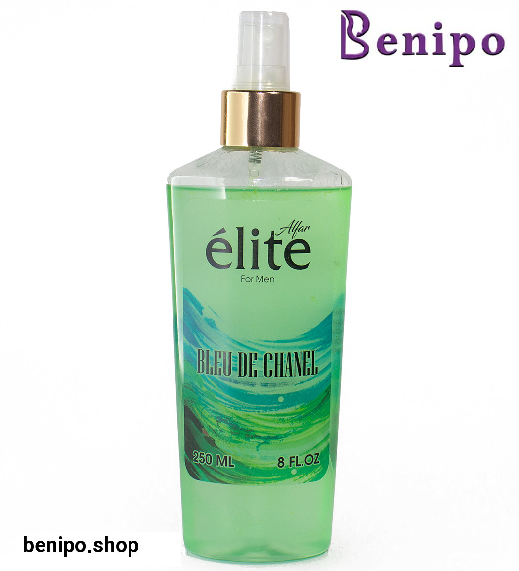 بادی اسپلش مردانه Blue De Chanel حاوی گلیسیرین 250میل
