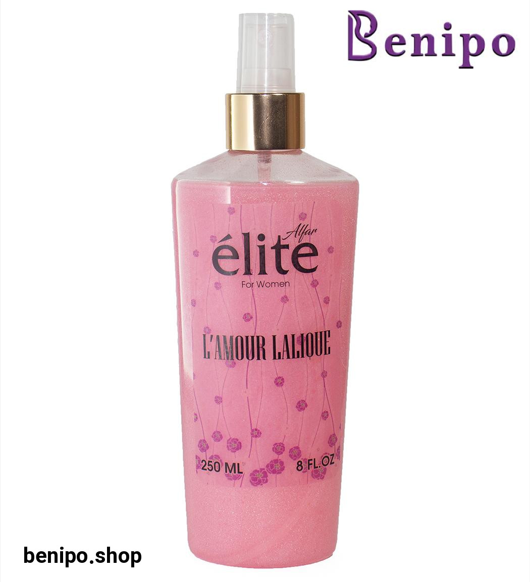 بادی اسپلش زنانه اکلیلی La Amour Lalique حجم 250میل