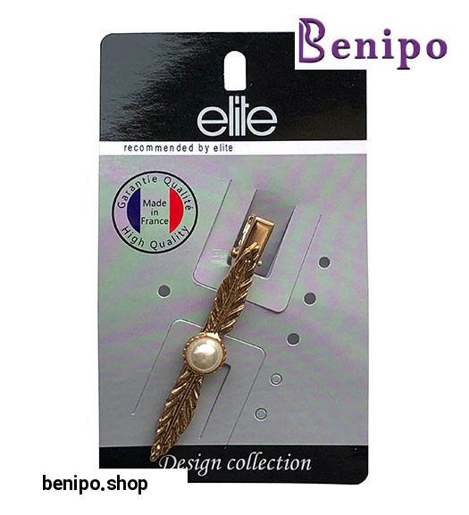 گیره مو طلایی براق کد 7367