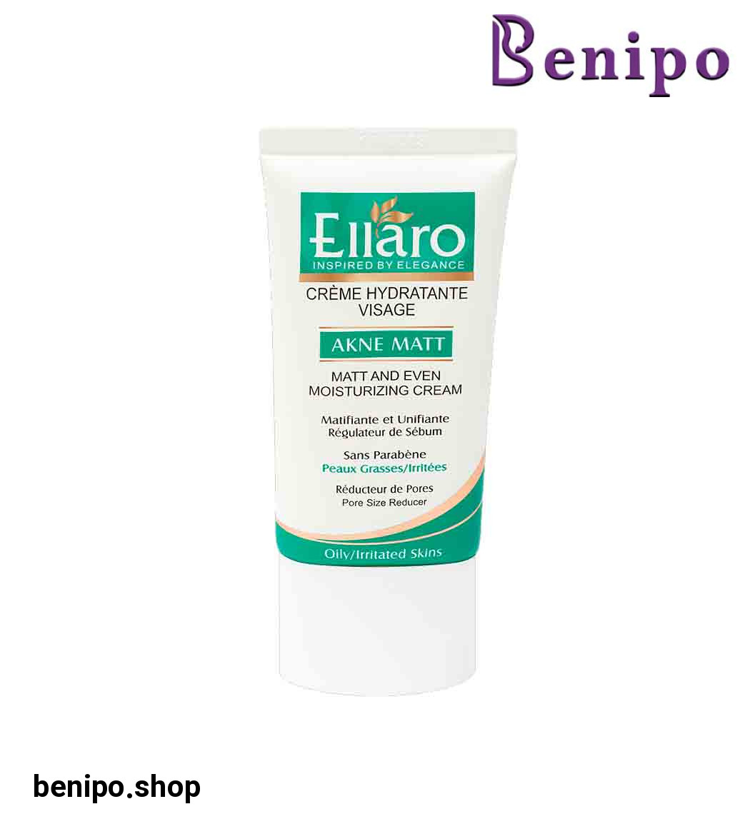 کرم مرطوب کننده Akne Matt مناسب پوست چرب و آکنه دار 20میل