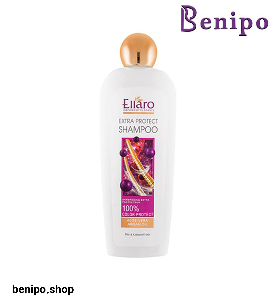 شامپو مناسب موهای خشک و رنگ شده مدل Extra Protect حجم 450میل