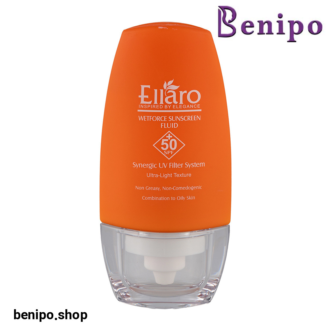 فلوئید ضد آفتاب وت فورس دارای SPF 50 حجم 50 میلی لیتر