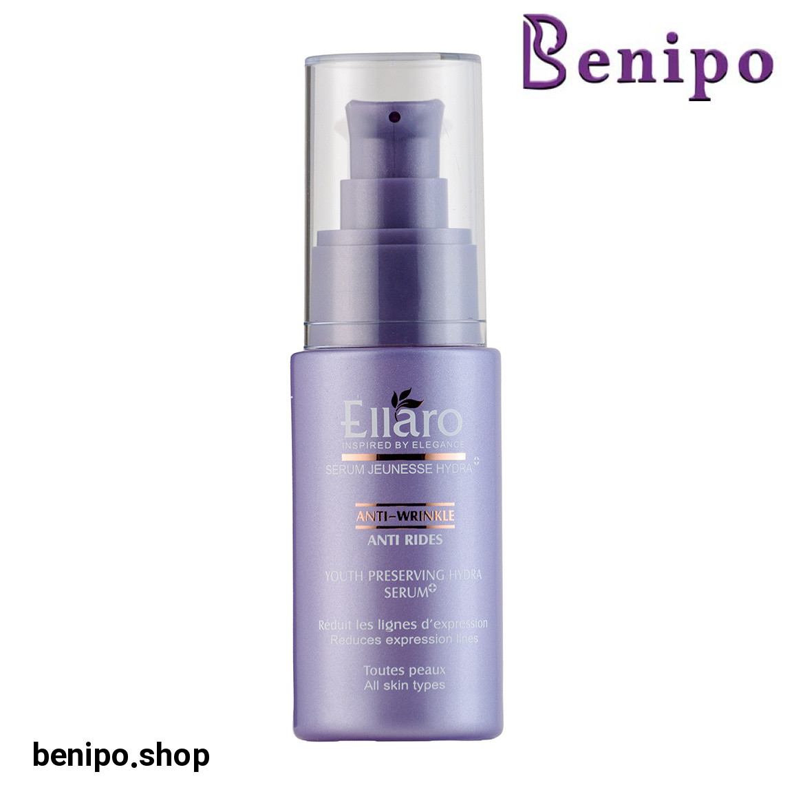 سرم ضد چروک Youth Preserving Hydra Serum Plus مناسب انواع پوست حجم 30میل