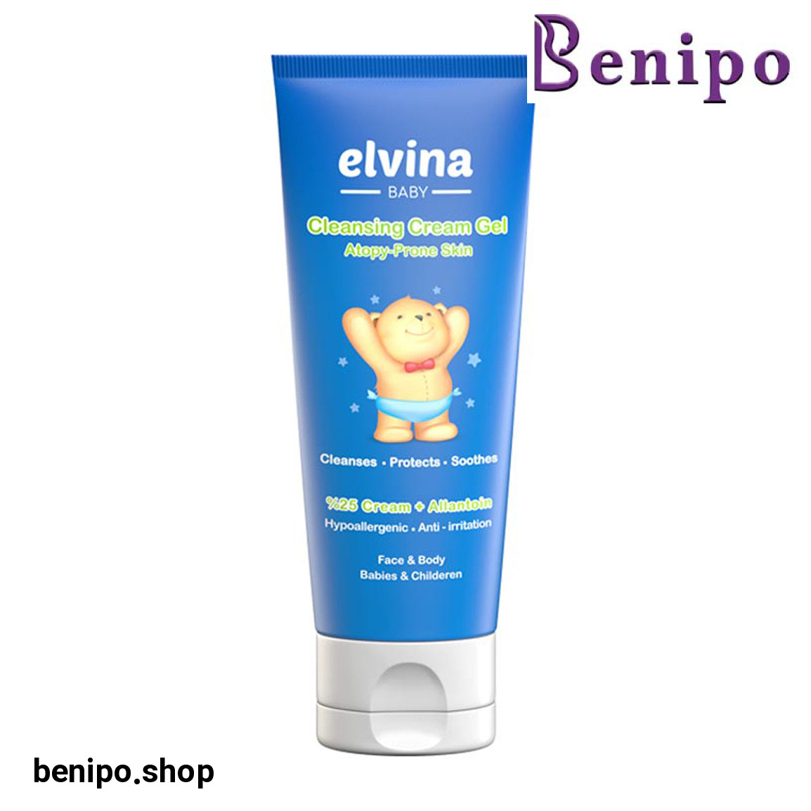 کرم ژل شستشوی اتوپیک صورت و بدن حجم 200 میلی لیتر