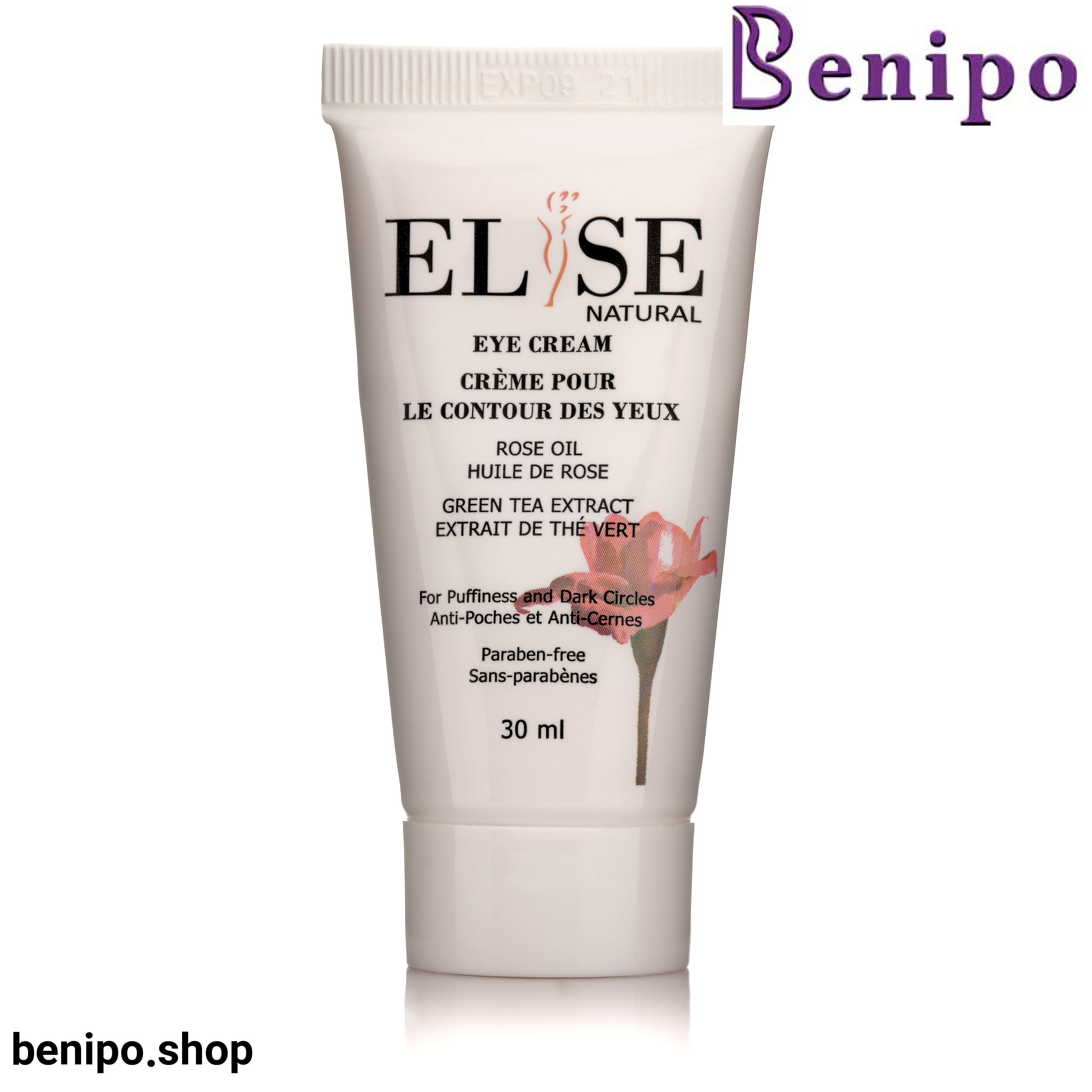 کرم دور چشم ضد تیرگی و پف حجم 30میل