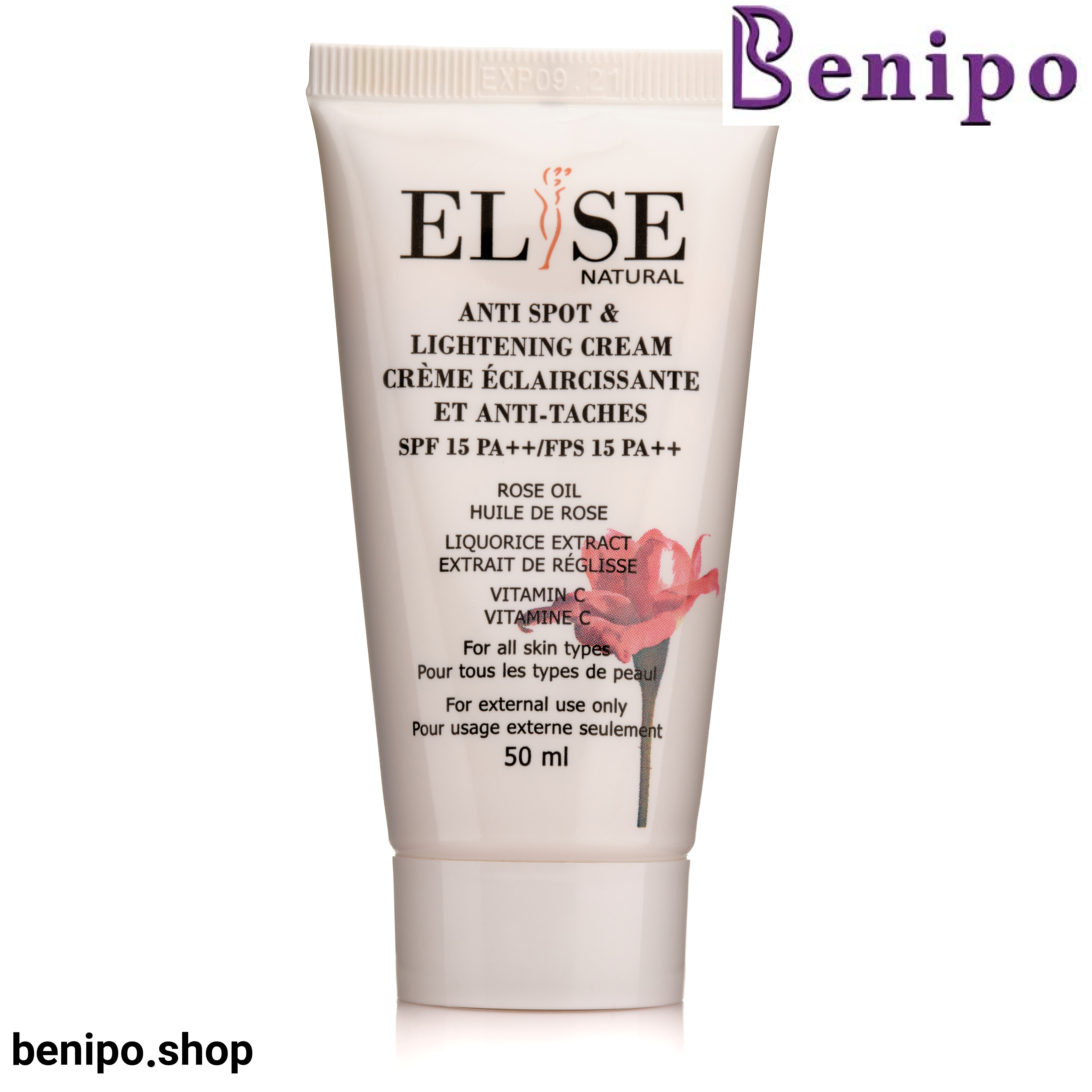 کرم ضد لک و جوش spf 15 حجم 50میل