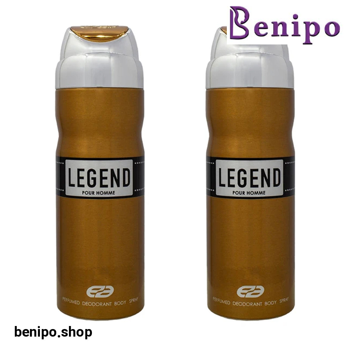 پک دو عددی اسپری بدن مردانه مدل Legend حجم 200 میلی لیتر