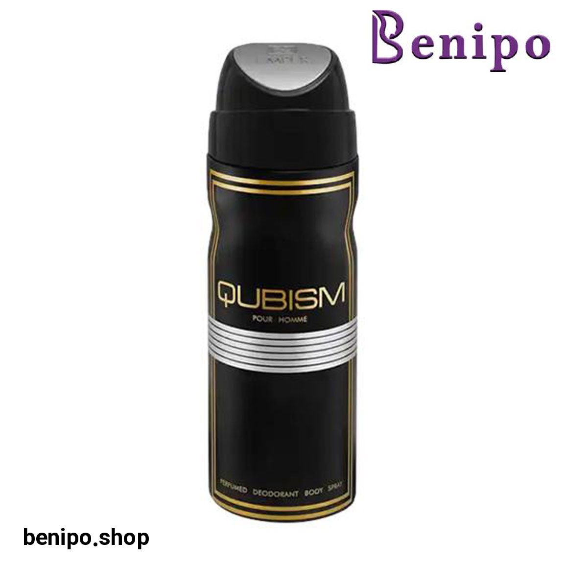 اسپری بدن مردانه مدل Qubism حجم 200 میلی لیتر