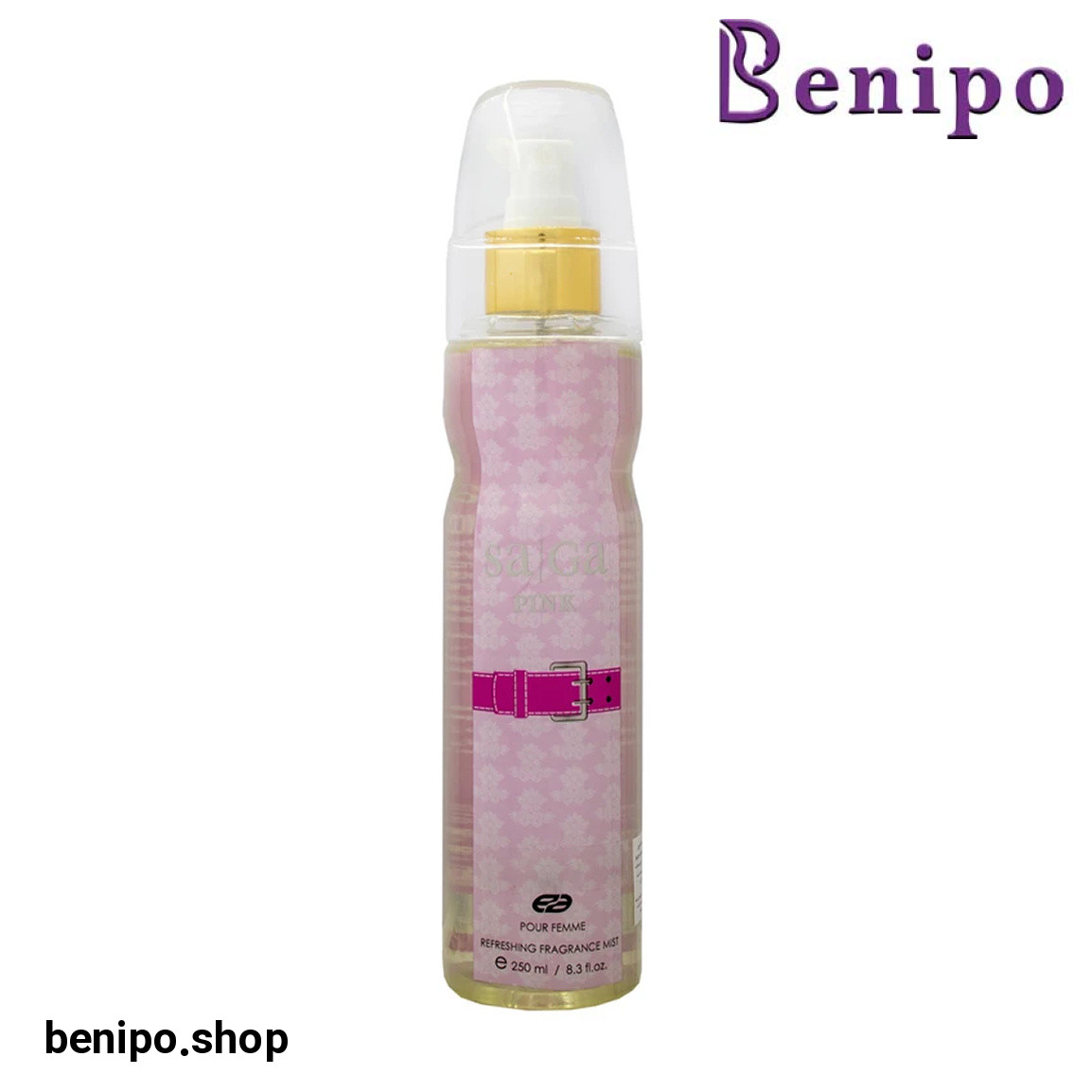 اسپری بدن زنانه مدل Saga&nbsp;حجم 250 میلی لیتر