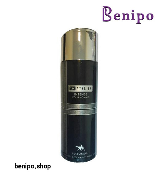 اسپری بدن مردانه Atelier Intense Lechameau حجم 200میل