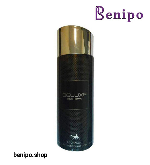 اسپری بدن مردانه Deluxe Lechameau حجم 200میل