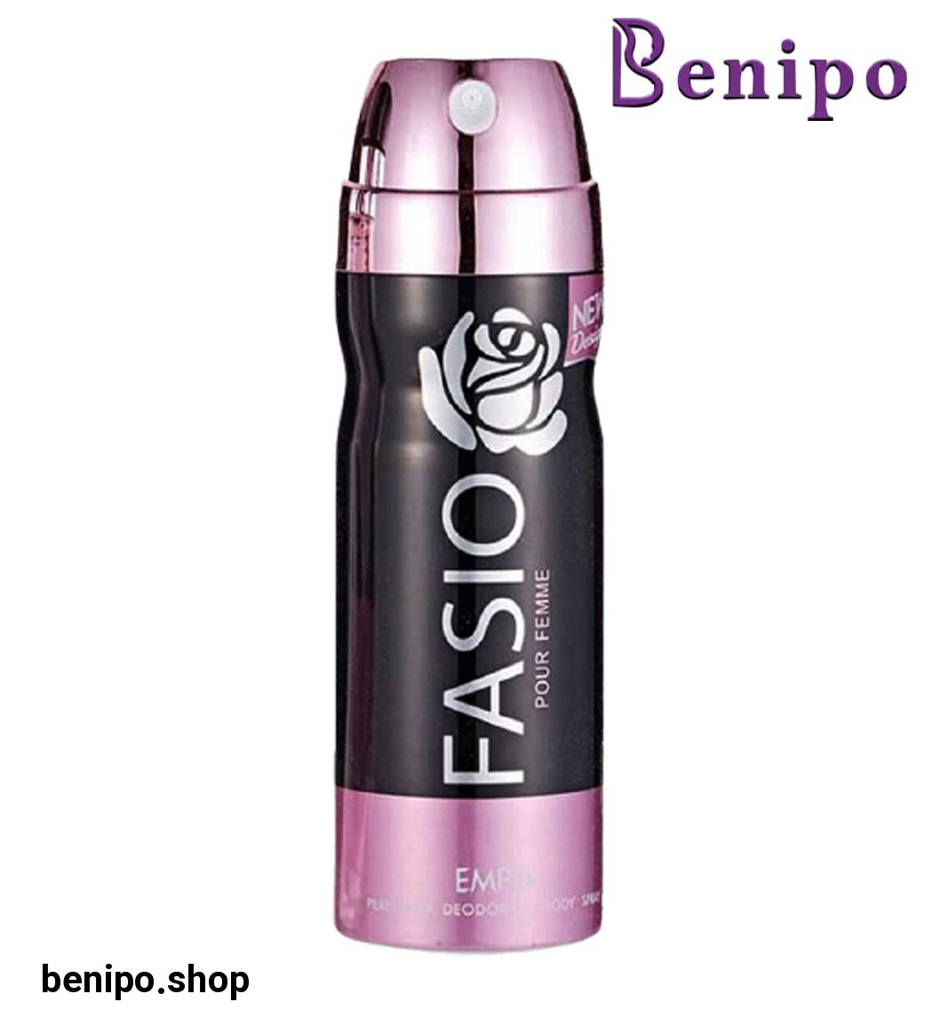 اسپری بدن زنانه فاسیو