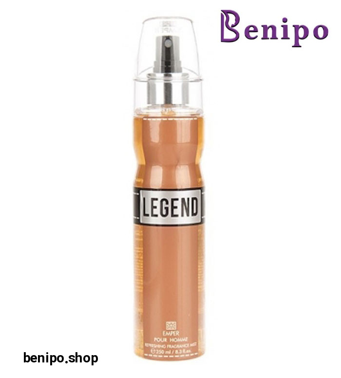 بادی اسپلش مردانه لجند قهوه ای 250 میل