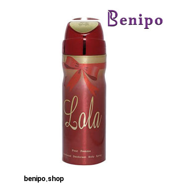 اسپری بدن زنانه لولا