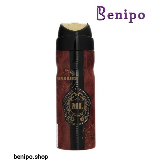 دئودورانت مردانه Memories London حجم 200میل