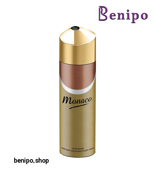اسپری بدن زنانه Monaco حجم 175میل