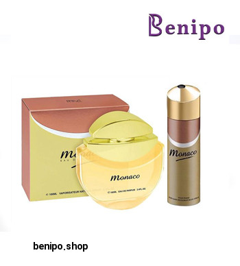 ست عطر و اسپری زنانه موناکو
