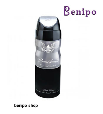 اسپری بدن مردانه پرزیدنت