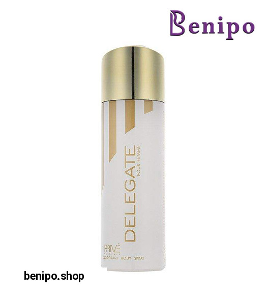 اسپری بدن زنانه Delegate حجم 175میل