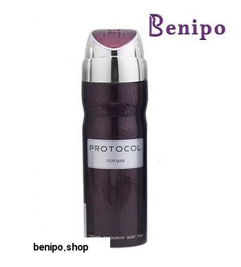 اسپری بدن مردانه پروتکل