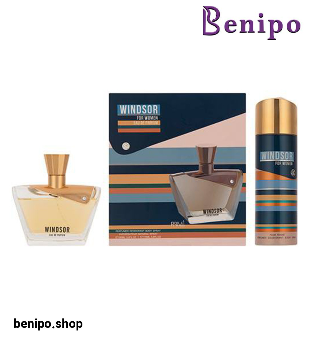 ست عطر و اسپری زنانه ویندسور