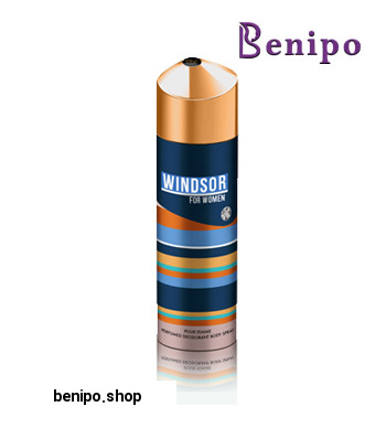 اسپری بدن زنانه ویندسور