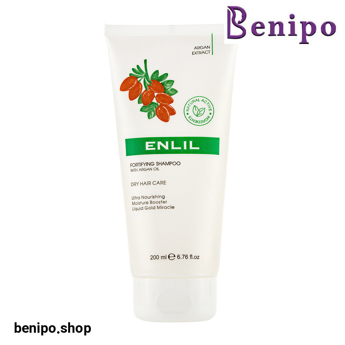 شامپو مو تقویت کننده حاوی روغن آرگان حجم 200 میلی لیتر