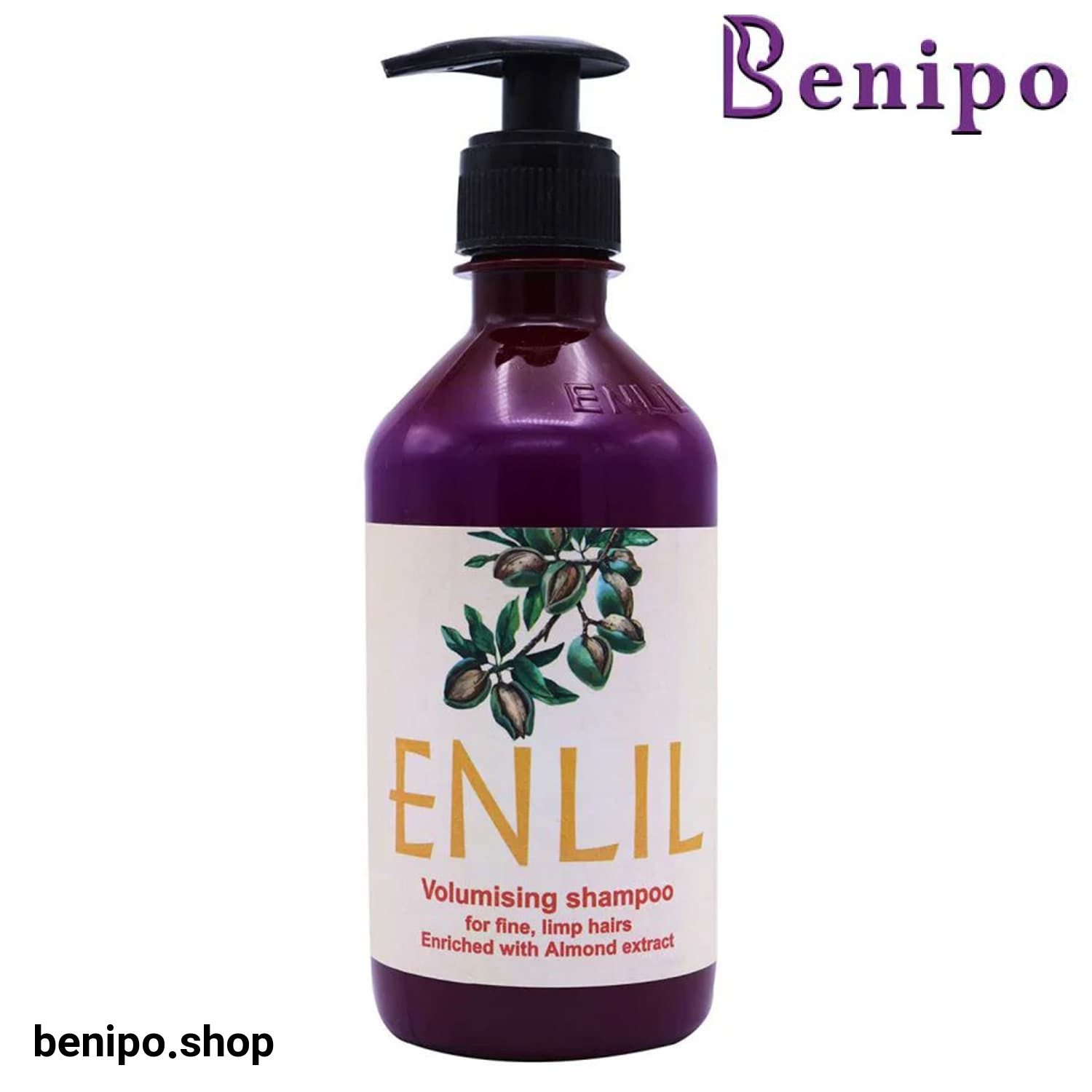 شامپو حجم دهنده حاوی عصاره بادام انلیل