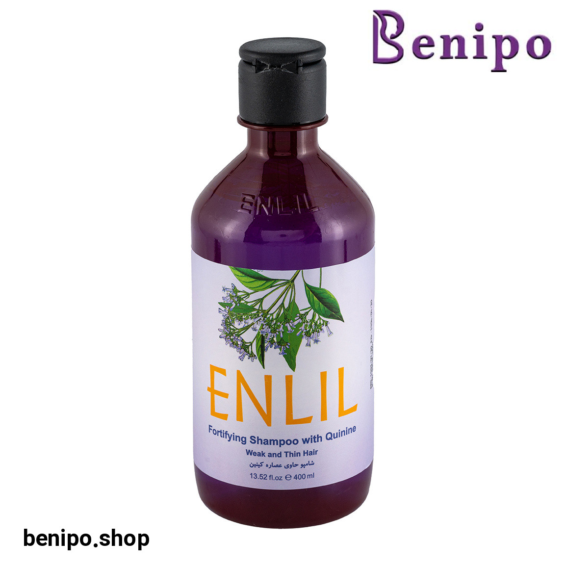 شامپو کنترل کننده ریزش مو حاوی عصاره کینین مناسب انواع مو 400میل