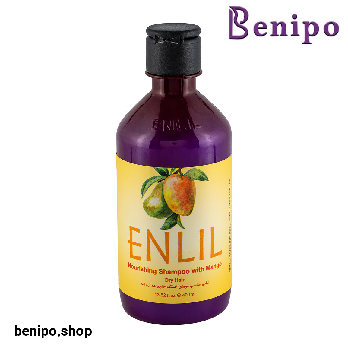 شامپو حاوی عصاره انبه مناسب مو خشک حجم 400 میلی لیتر