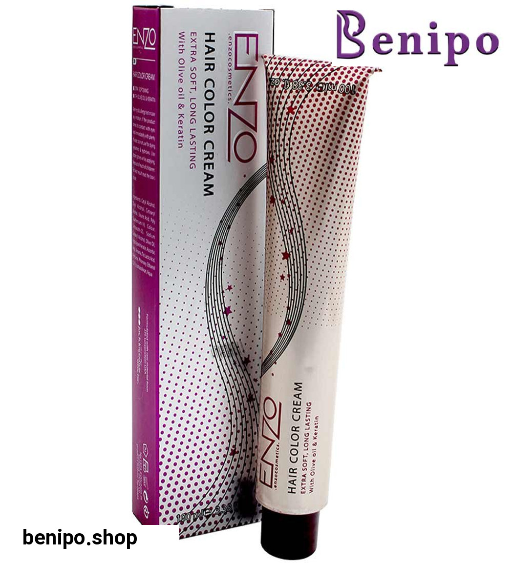 رنگ مو حاوی روغن زیتون و کراتین سری تنباکویی 100میل