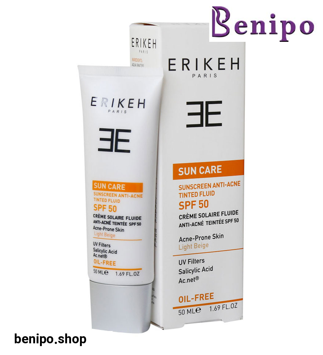 فلویید ضد آفتاب رنگی ضد آکنه SPF50 حجم 50میل