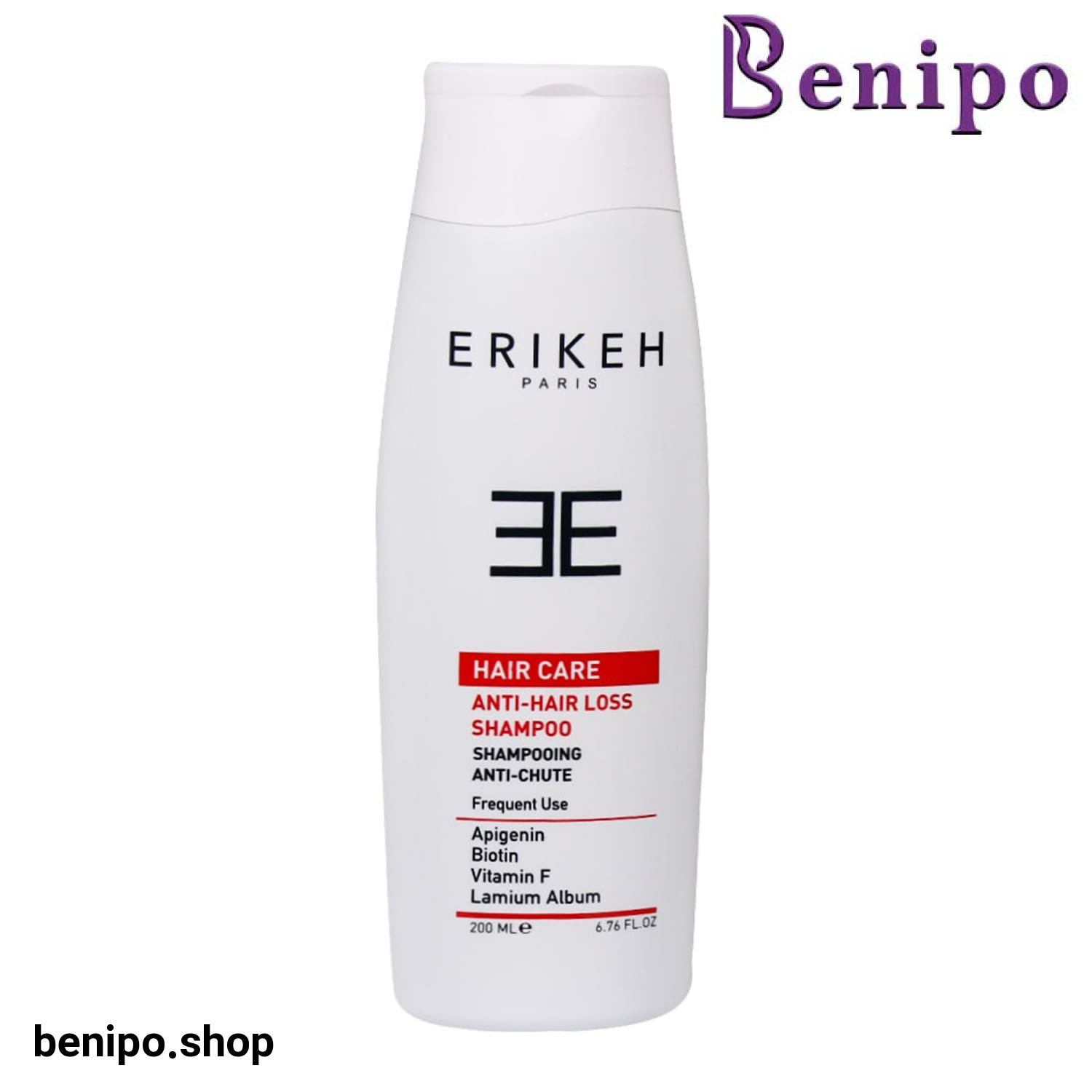 شامپو ضد ریزش و حجم دهنده مو اریکه