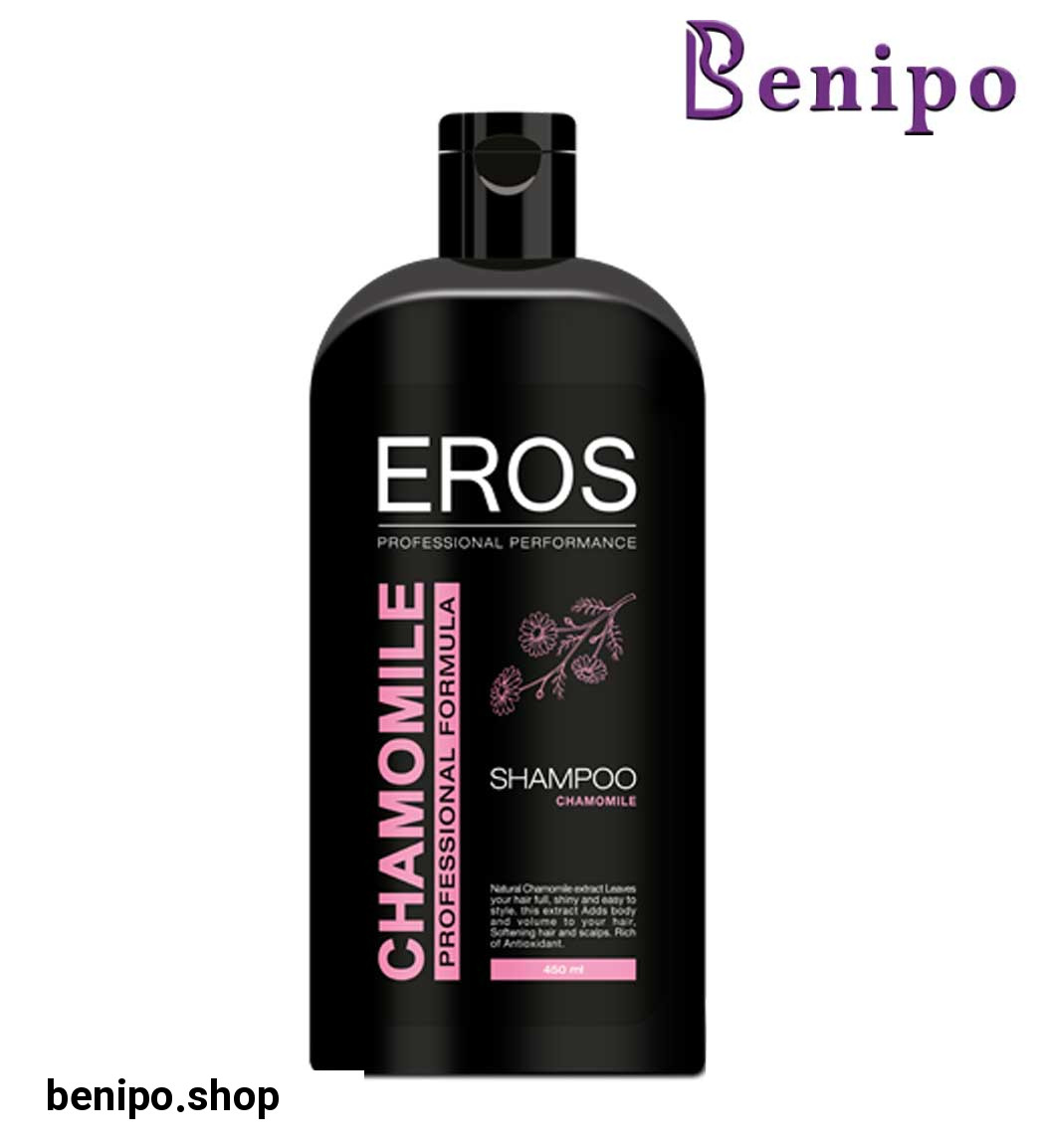 شامپو مو حالت دهنده حاوی عصاره بابونه حجم 450 میل