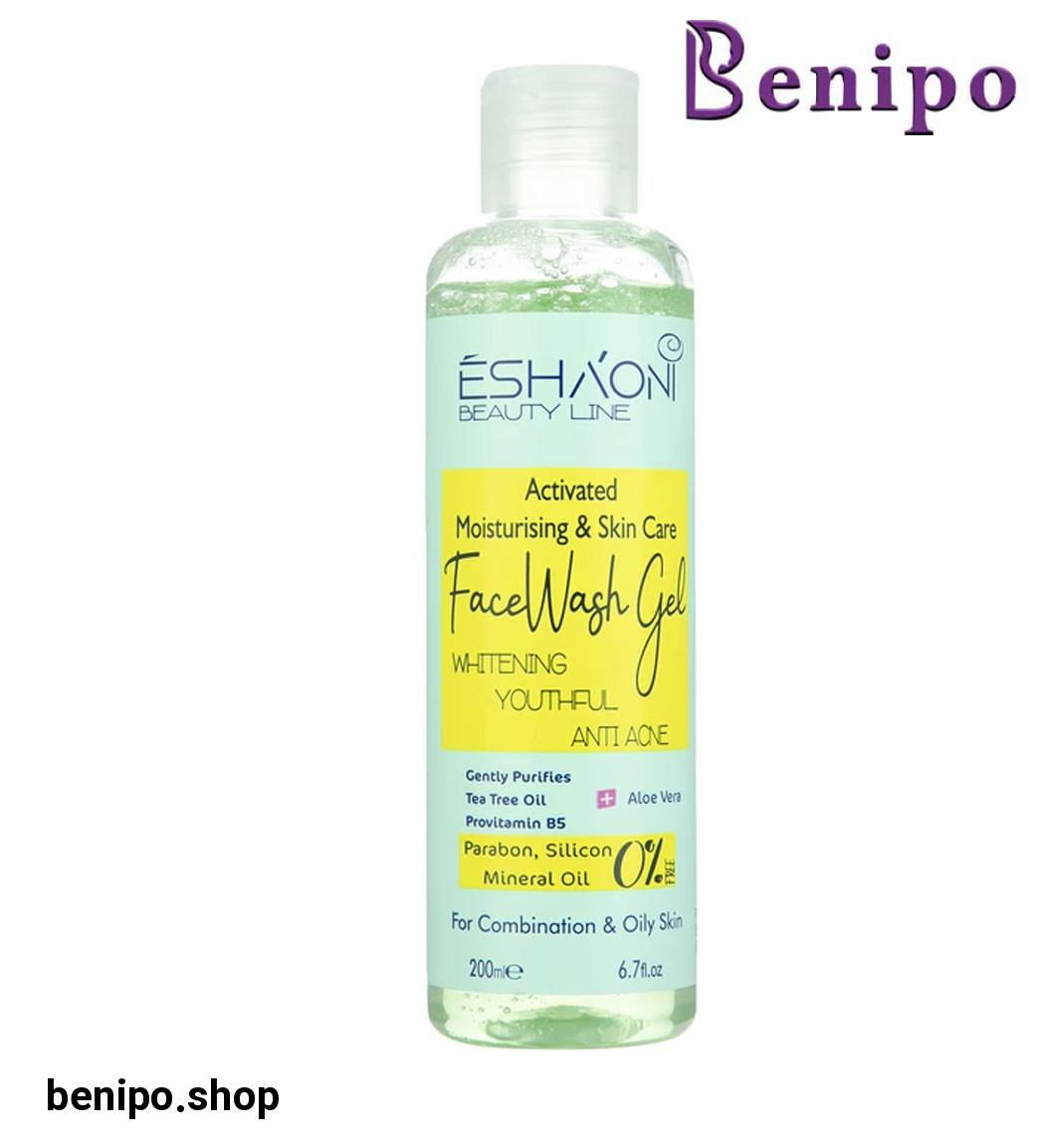 ژل شستشو صورت مدل Aloe Vera مناسب پوست چرب و آکنه دار حجم 200 میلی لیتر