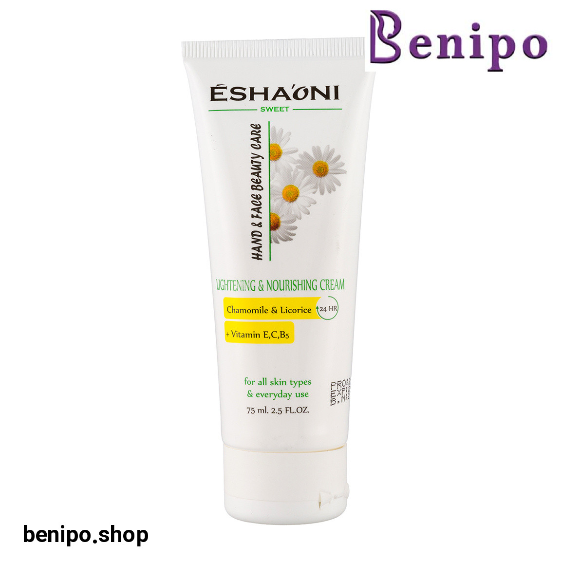 کرم مرطوب کننده مدل Chamomile And Licorice مناسب انواع پوست حجم 75 میلی لیتر