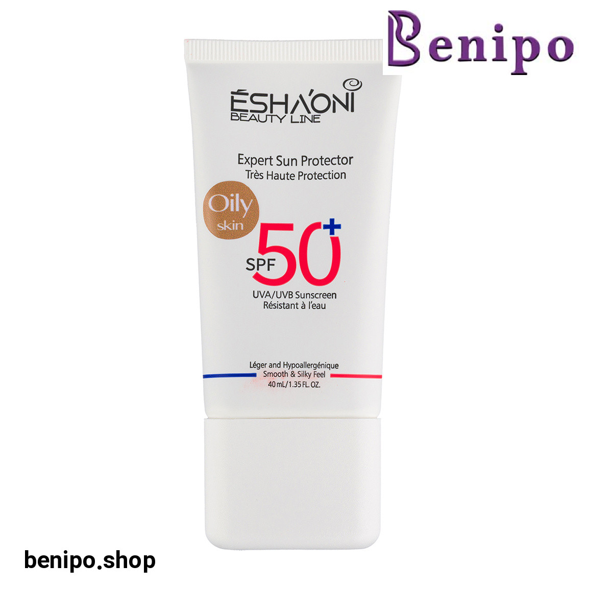 ضد آفتاب رنگی با SPF 50 مناسب پوست چرب تا مختلط حجم 40 میلی لیتر