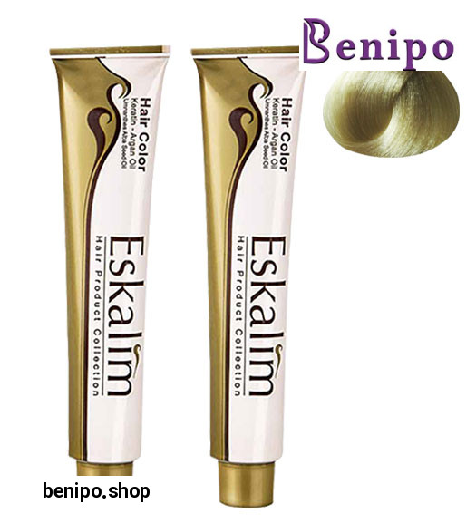 پک رنگ موی زیتونی روشن