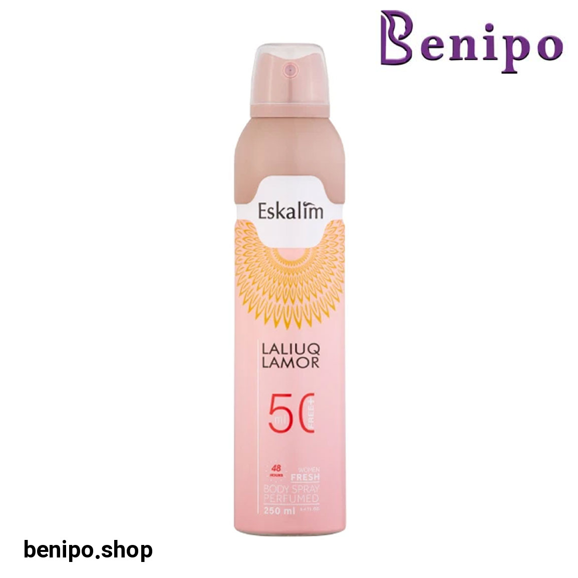 اسپری خوشبو کننده بدن زنانه مدل Laliuq Lamor حجم 250 میلی لیتر