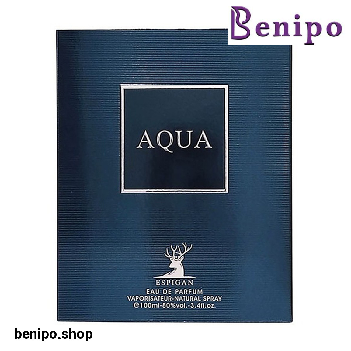 ادوپرفیوم مردانه مدل Aqua حجم 100 میلی لیتر