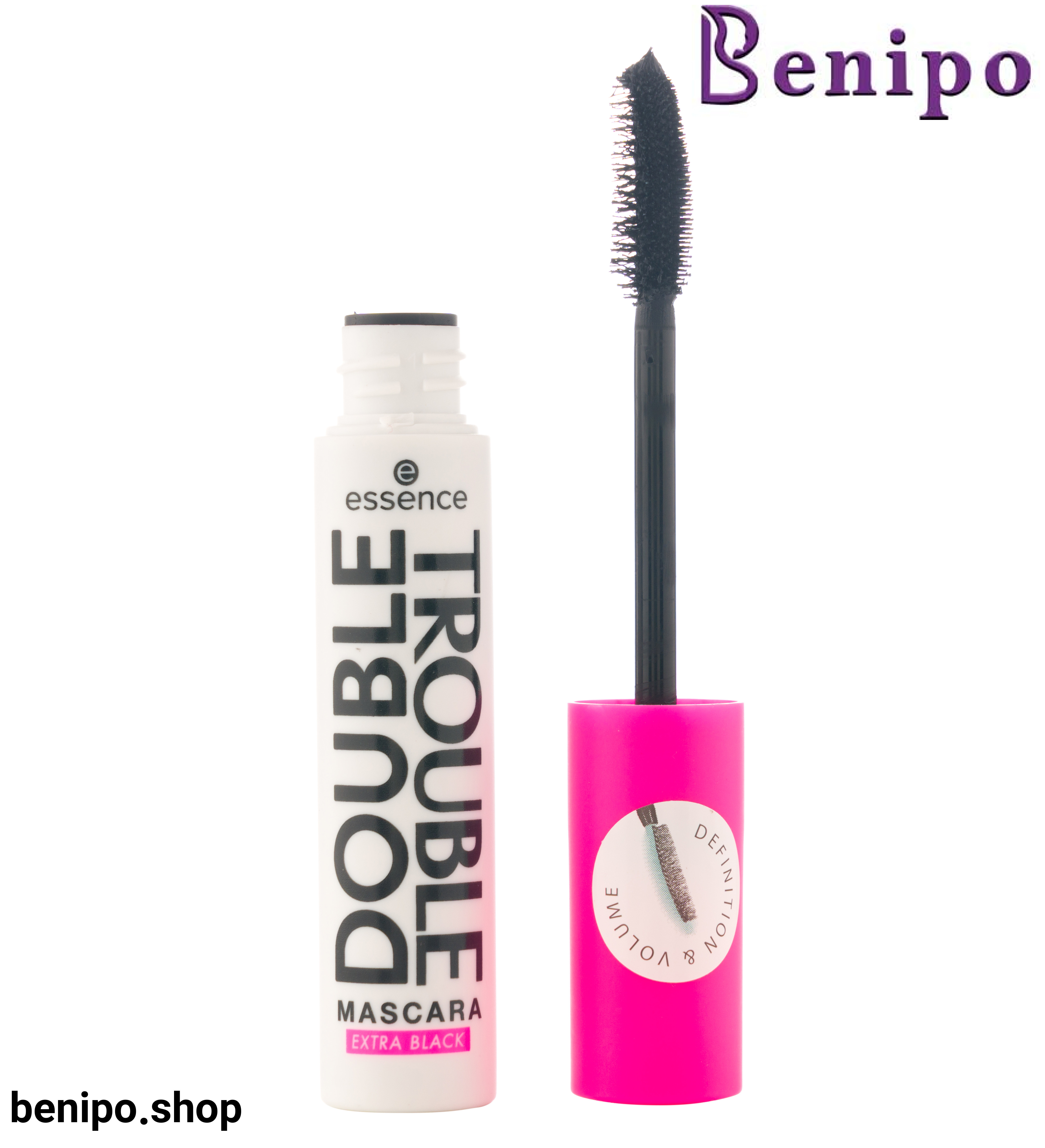 ریمل مدل Double Trouble Extra Black