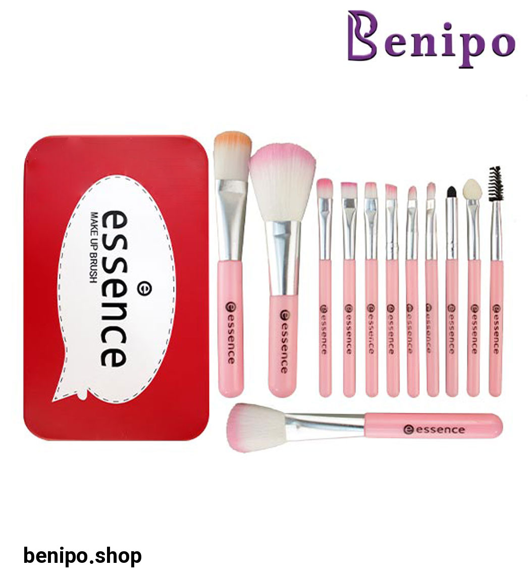 ست براش 12 تایی با جعبه فلزی