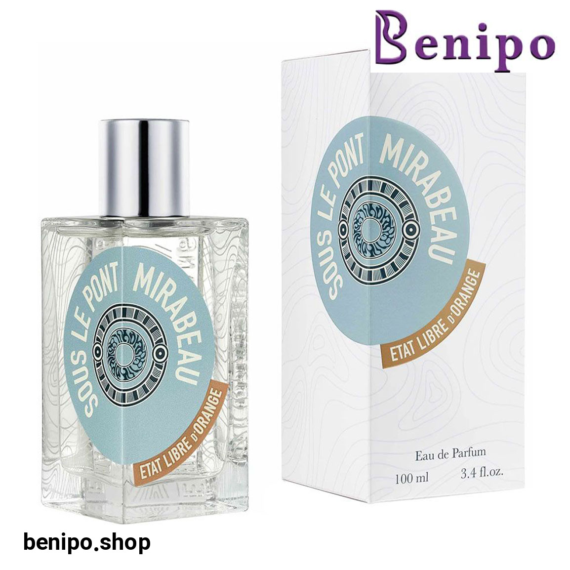 ادوپرفیوم مردانه مدل Sous le pont Mirabeau حجم 100 میلی لیتر
