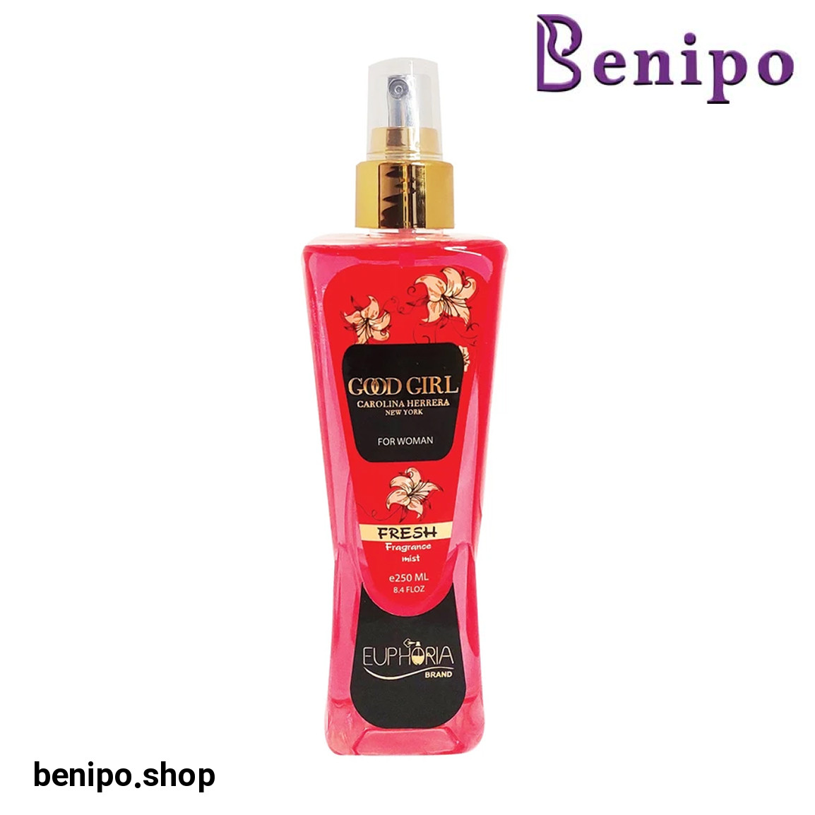 بادی اسپلش زنانه مدل Carolina Herrera Good Girl حجم 250 میلی لیتر